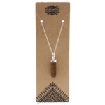 Gemstone Classic Point Pendant - Tiger Eye - immagine 4