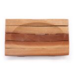 Classic Mahogany Soap Dish - Grid Drainer - immagine 2