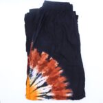 Japanese Style Lounge Pants - Black Chocolate & Orange - L - immagine 6
