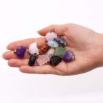 Gemstone Mini Skulls Pendants (12 assorted)  20x15mm - immagine 2
