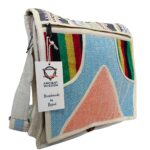 Hemp Laptop Messenger Bag - Triangle - immagine 4