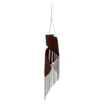 Coconut Leaf Wind Chimes - Chocolate - immagine 2