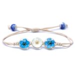 Pressed Flowers - Tri-Flower Braclet - immagine 3
