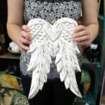 Hand Crafted Double Angel Wing - 31cm - immagine 5