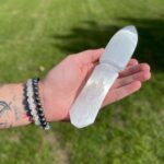 Selenite Ritual Knife - Letting go of the past - immagine 5