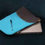 13 inch Laptop Padded Pouch - Crazy Yellow - 14oz Stonewash - immagine 5