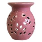 Floral Oil Burner - Rose - immagine 3