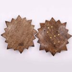 Engraved and Brass Zodiac Sign Incense Burners - Sun - immagine 12