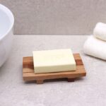 Classic Mahogany Soap Dish - Grid Drainer - immagine 3