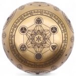 Pure Brass Etched Buddha - Set of 4 - Approx 3.85kg - immagine 5