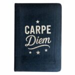 Black Velvet Notebook - 80 pages - Carpe Diem - immagine 3