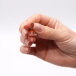 Gemstone Mini Skulls Pendants (12 assorted)  20x15mm - immagine 3