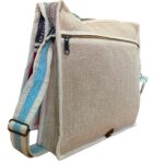 Hemp Laptop Messenger Bag - Triangle - immagine 3