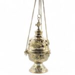 Hanging Brass Incense Burner - immagine 4