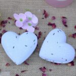 Love Heart Bath Bomb 70g - French Lavender - immagine 3
