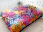 Double Cotton Bedspread + Wall Hanging - Peaceful Buddha 230cm x 200cm - immagine 4