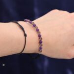 Zodiac Crystal Candle with Gemstone Bracelet - Capricorn - immagine 4