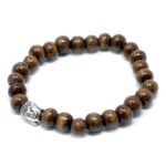 Brown Beads & Buddah Bangle - immagine 2