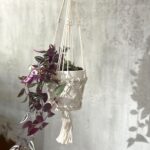 Macrame Pot Holder - Single Small Pot - immagine 9