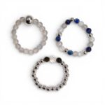 Nymph Spirit Gemstone Ring Set - Northern Lights - immagine 3