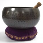 Singing Bowl Velvet Cushion - 16cm - immagine 4