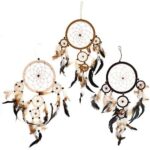 Bali Dreamcatcher - Large Round - Cream/Coffee/Choc - immagine 6