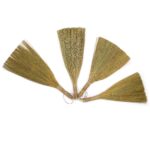 Set 4 - Pampas Fan Broom - Natural mixed sizes - immagine 4