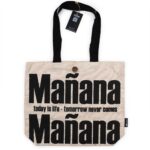 Nomad Sari Iconic Classic Tote Bag - Mañana Mañana - Natural 10oz - immagine 4