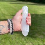 Selenite Ritual Knife - Letting go of the past - immagine 6