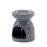 Classic Oil Burner - Bubbles Cutout - Grey - immagine 2