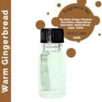 Warm Gingerbread Fragrance Oil 10ml - White Label - immagine 5