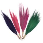 Set 4 - Pampas Long Broom - Vivid colours - immagine 5
