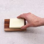 Classic Mahogany Soap Dish - Grid Drainer - immagine 4