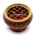 Chakra Tall Charcoal Incense Jar - Root - immagine 2