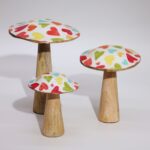 Small Mushroom -   10cm - Pastel Hearts - immagine 2