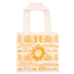 Big Cotton Shopping Bag - 38x42cm - City Life - 10oz - immagine 2