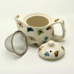 Small Herbal Teapot - Butterflies - immagine 2