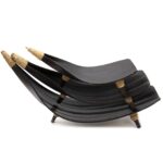 Coconut Leaf Fruit Bowl Set - Chocolate - immagine 2