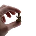Brass Miniature Gods - Laxmi (11gms)  - 30mm - immagine 2