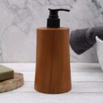 Natural Teakwood Soap Dispencer - Taper - immagine 10