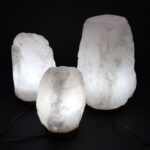 Crystal Rock Himalayan Salt Lamp - & Base apx 3-5kg - immagine 2