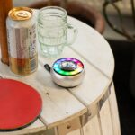 SIlver Mandela Lighting Effect Mini Speaker - immagine 7