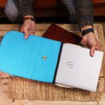 13 inch Laptop Padded Pouch - Crazy Yellow - 14oz Stonewash - immagine 7