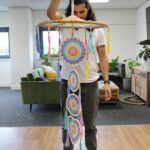 Extra Large Drama Dreancatcher - Pastal Rainbow - immagine 4