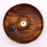 Incense Stick & Cone Burner Disc - Ying & Yang - immagine 2