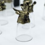 Bottom Up Shot Glasses (25ml) - Forest & Mystical Creatures - Antique Bronze