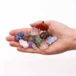 Gemstone Lucky Elephants Pendants (12 assorted)  25x15mm - immagine 2