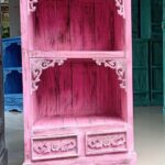 Albasia Bathroom Cabinet - Pinkwash