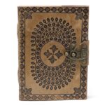 Leather Blue Mandala Notebook (18x13 cm) - immagine 4