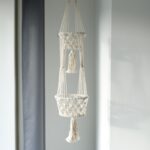 Macrame Pot Holder - Double Holder - immagine 2